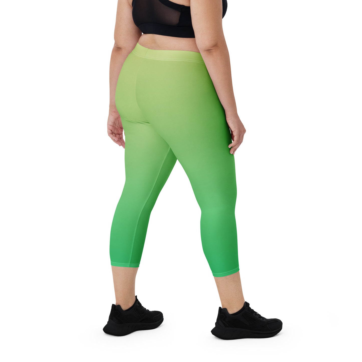 Jungle Hue FLAKOUT Sport Women's Capri Leggings - FLAKOUT