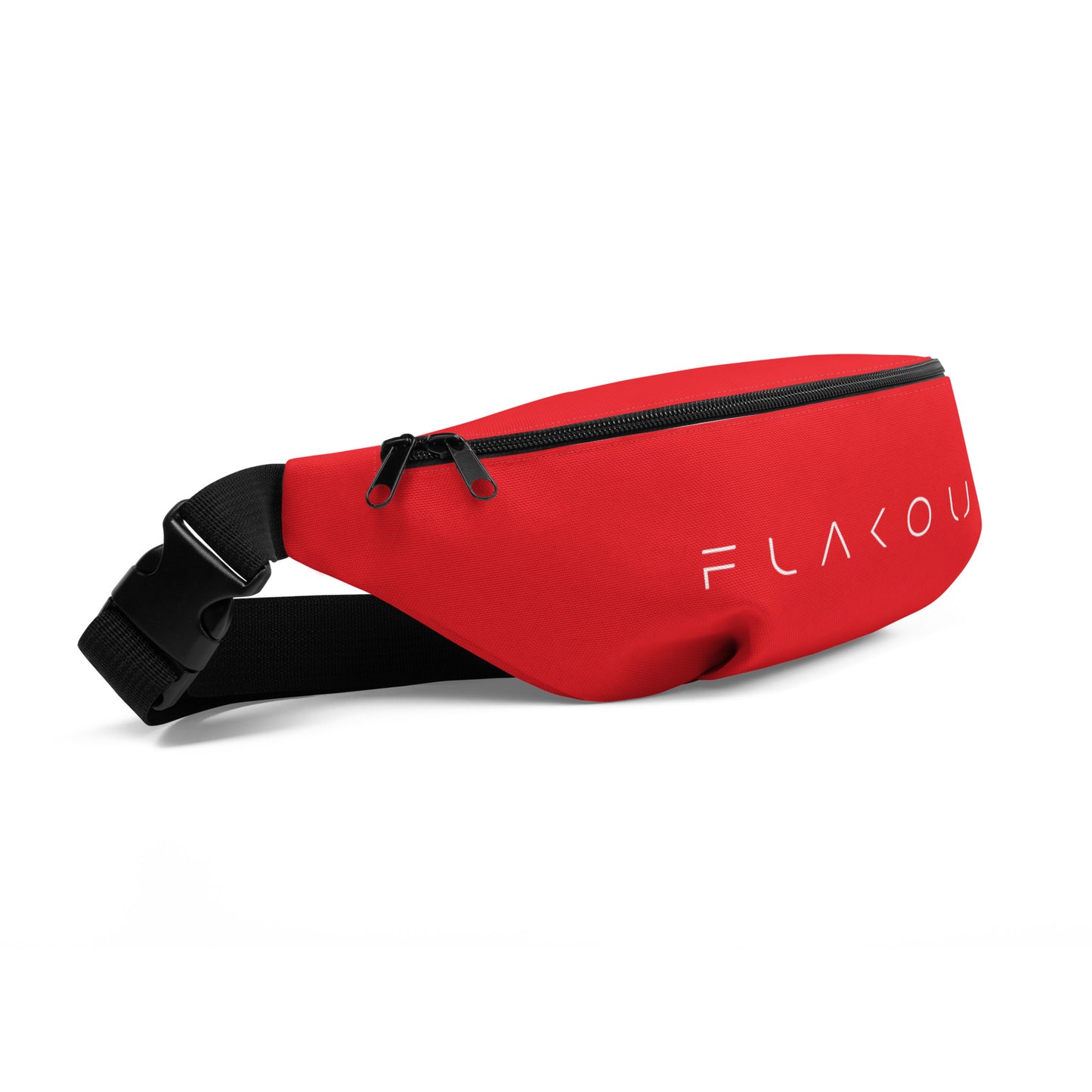 Unisex Water-resistant Fanny Pack - Red - FLAKOUT