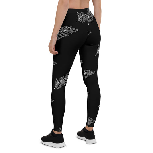 Ethereal Plumes Women's Leggings - FLAKOUT