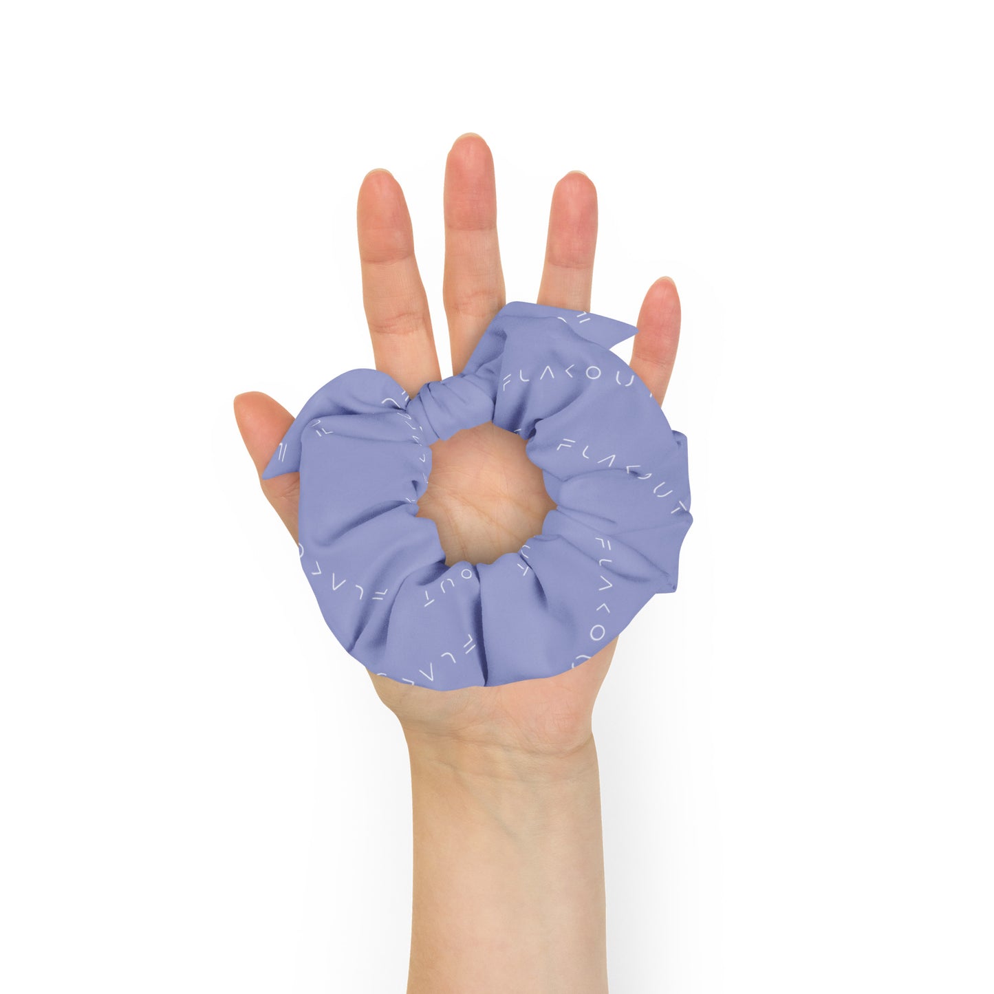 Frosty Lavender FLAKOUT Recycled Scrunchie - FLAKOUT