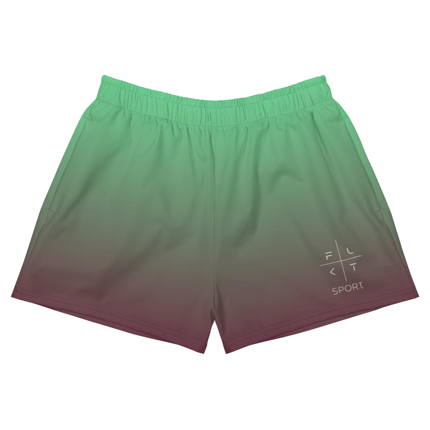 FLAKOUT Sport Midnight Blossom Women’s Recycled Athletic Shorts - FLAKOUT