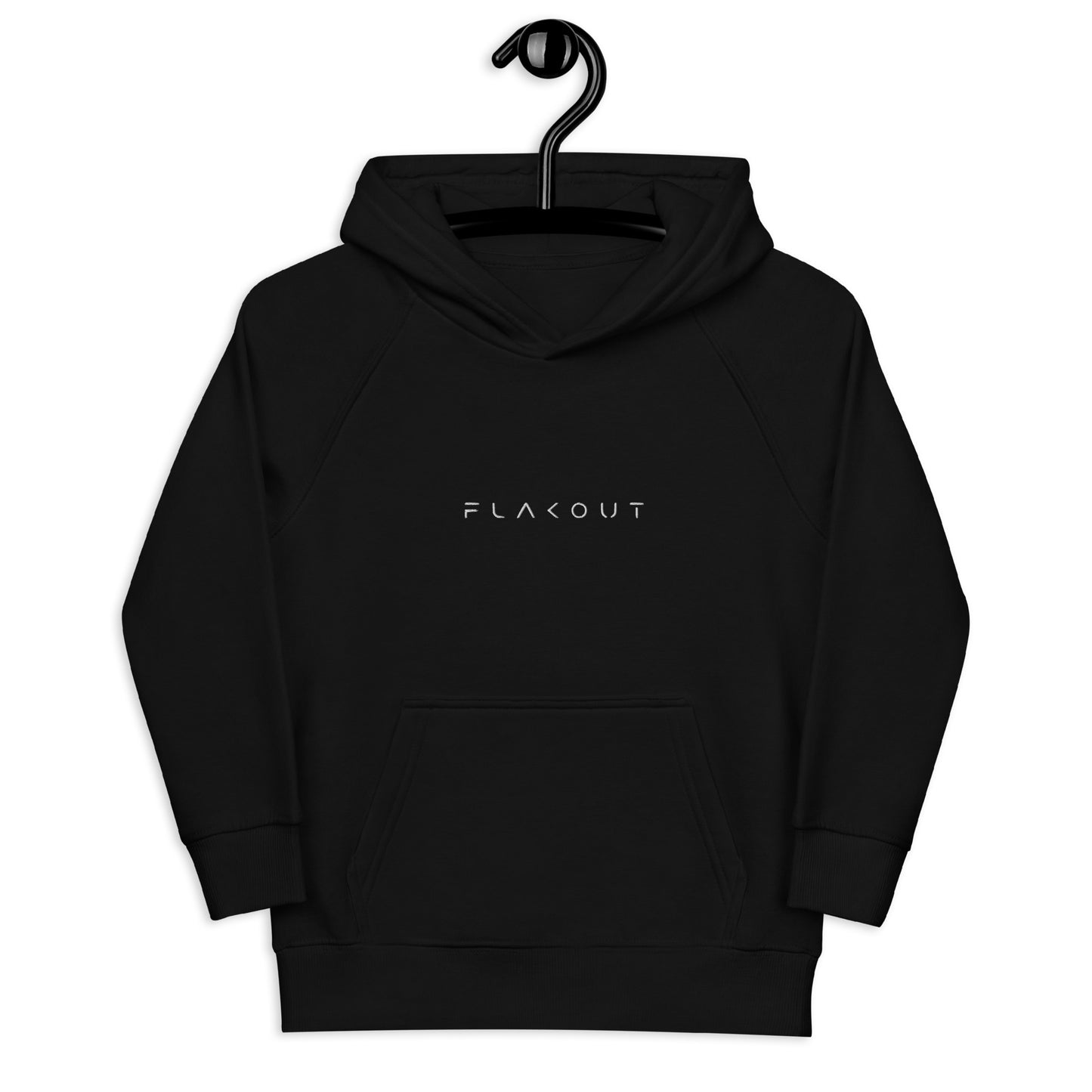 FLAKOUT Logo Embroidered Kid's Recycled Hoodie - FLAKOUT