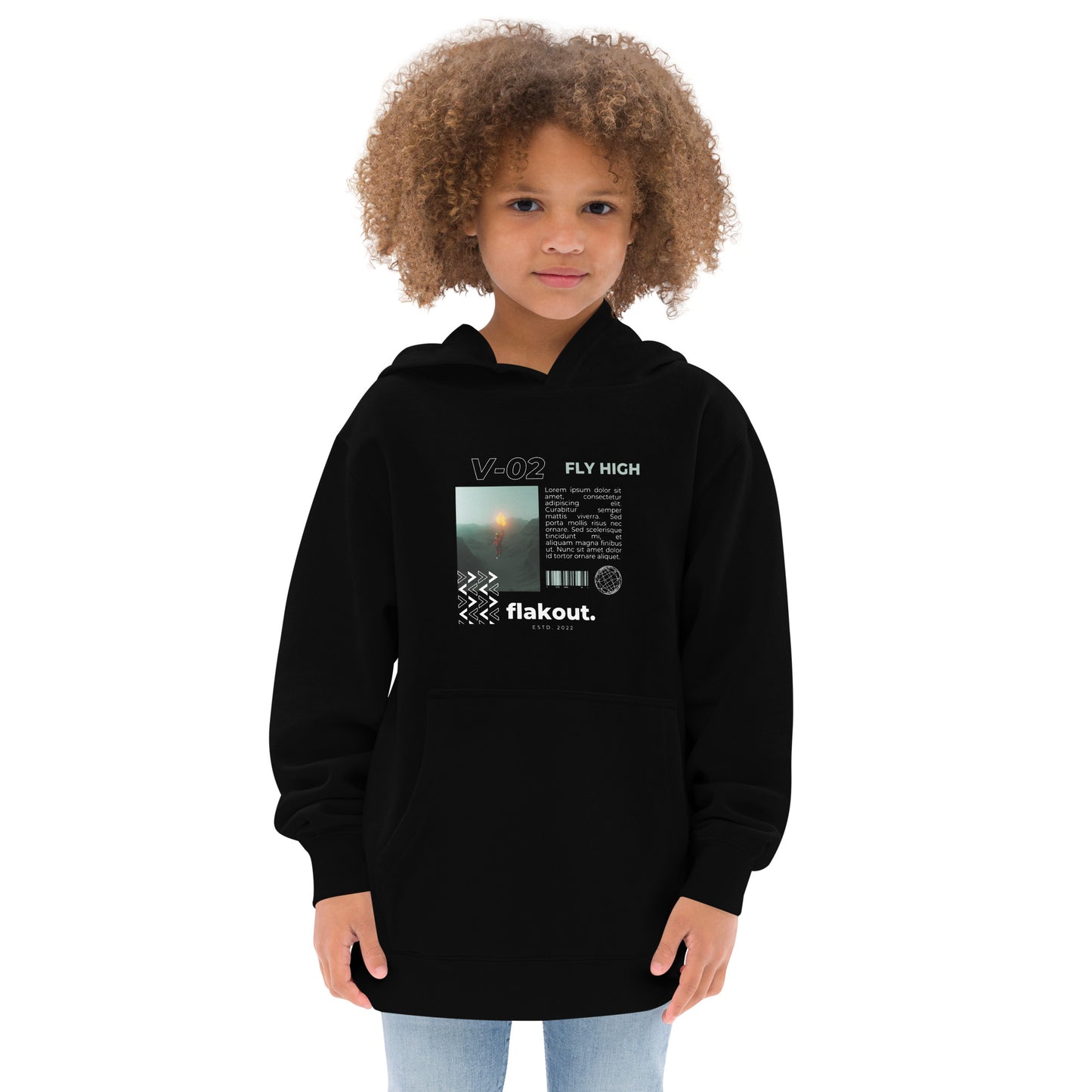 Fly High Voyager Kid's Hoodie - FLAKOUT