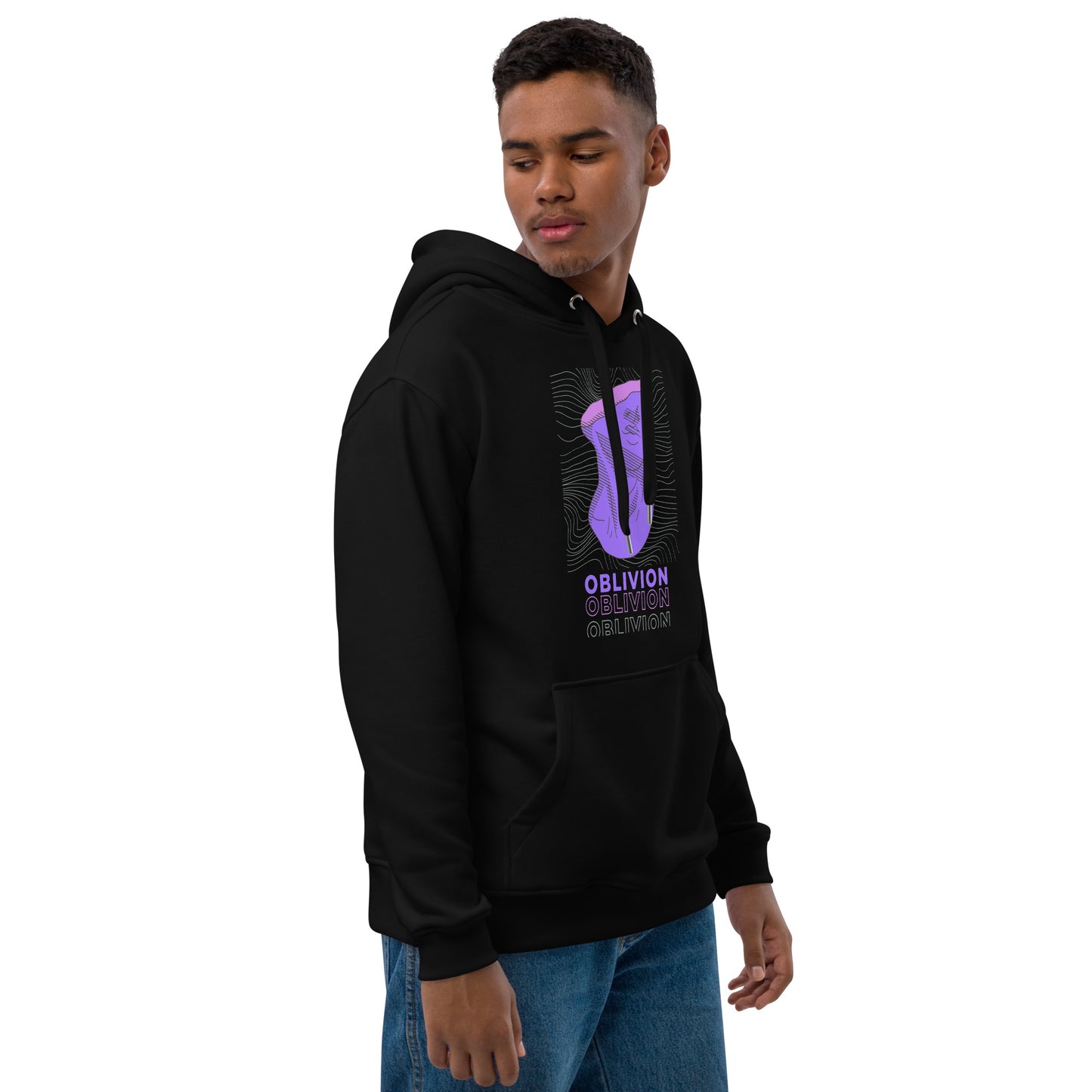 Violet Veil Of Oblivion Hoodie - FLAKOUT