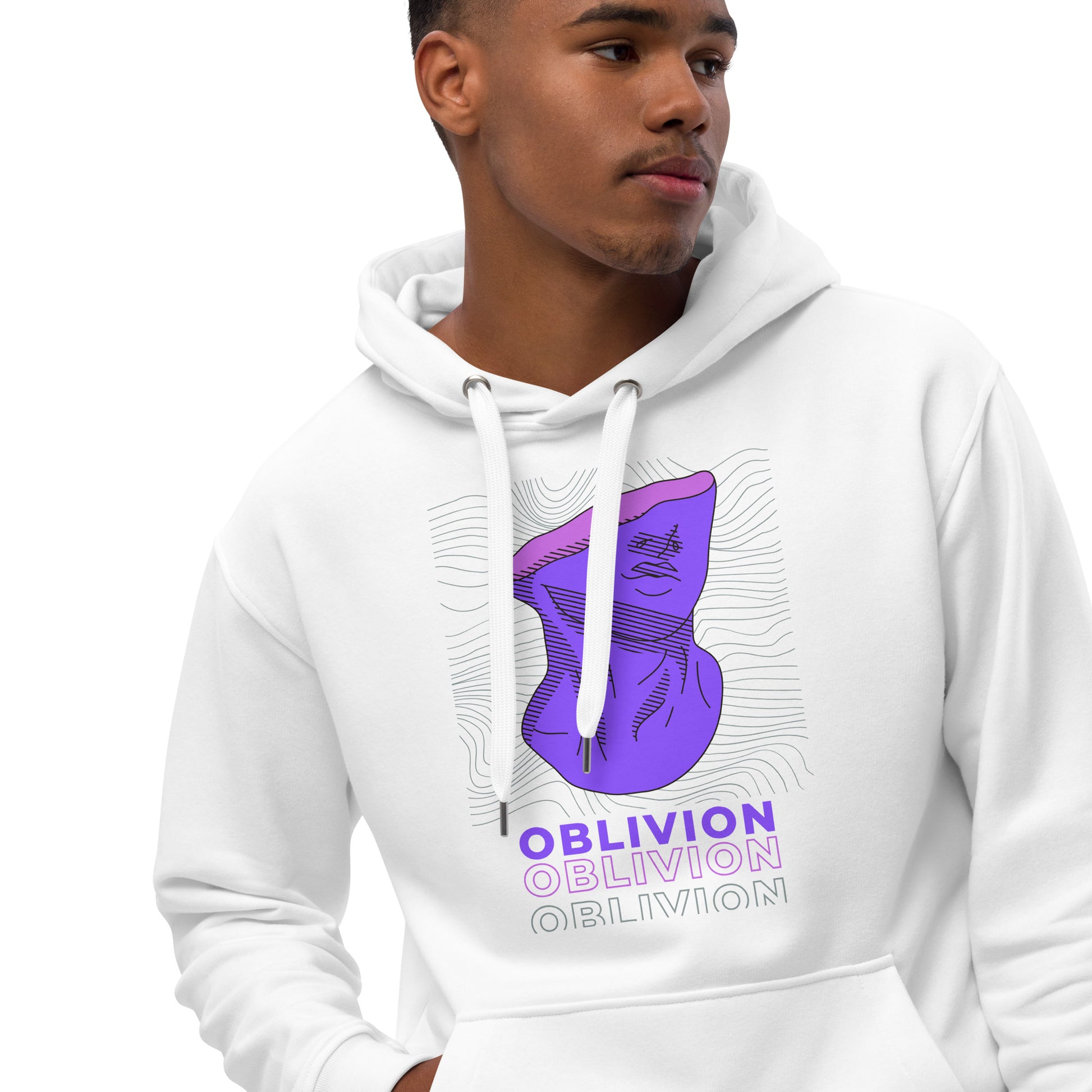 Violet Veil Of Oblivion Hoodie - FLAKOUT