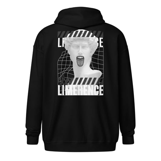 Limerence Heavy Harmony Fusion Zip Hoodie - Black - FLAKOUT