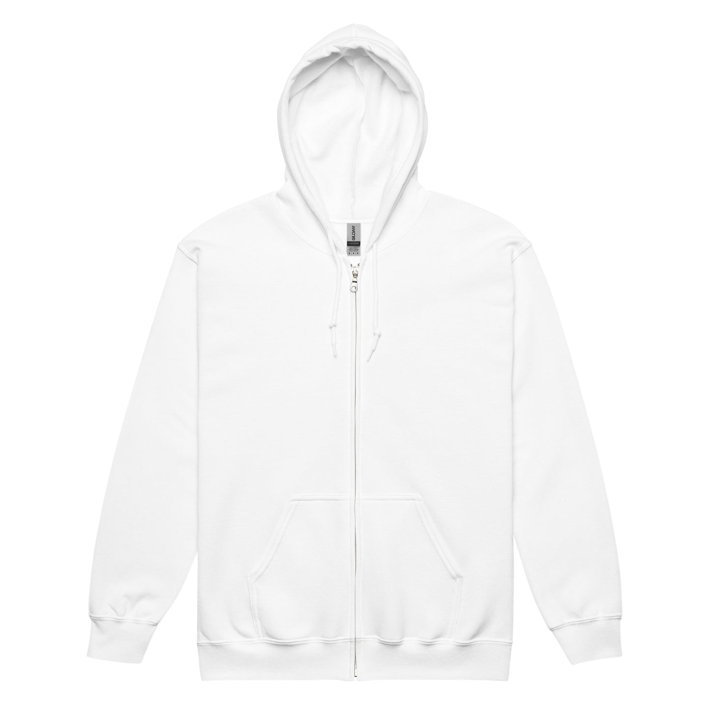 Sweet Talker Kiss Me Heavy Harmony Fusion Zip Hoodie - White - FLAKOUT