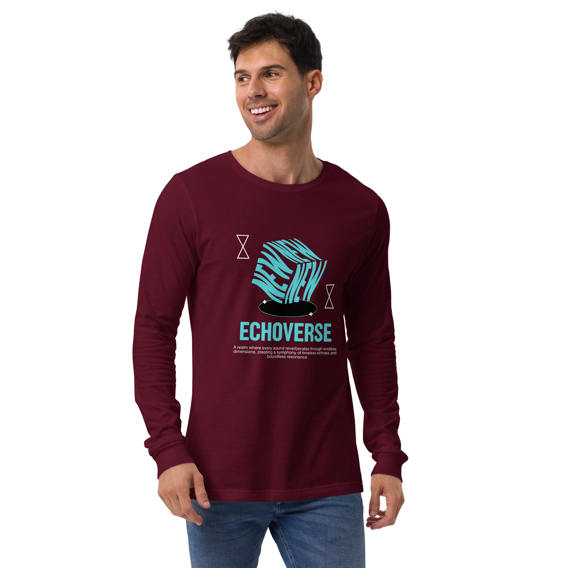 Echoverse Unisex Long Sleeve Shirt - FLAKOUT