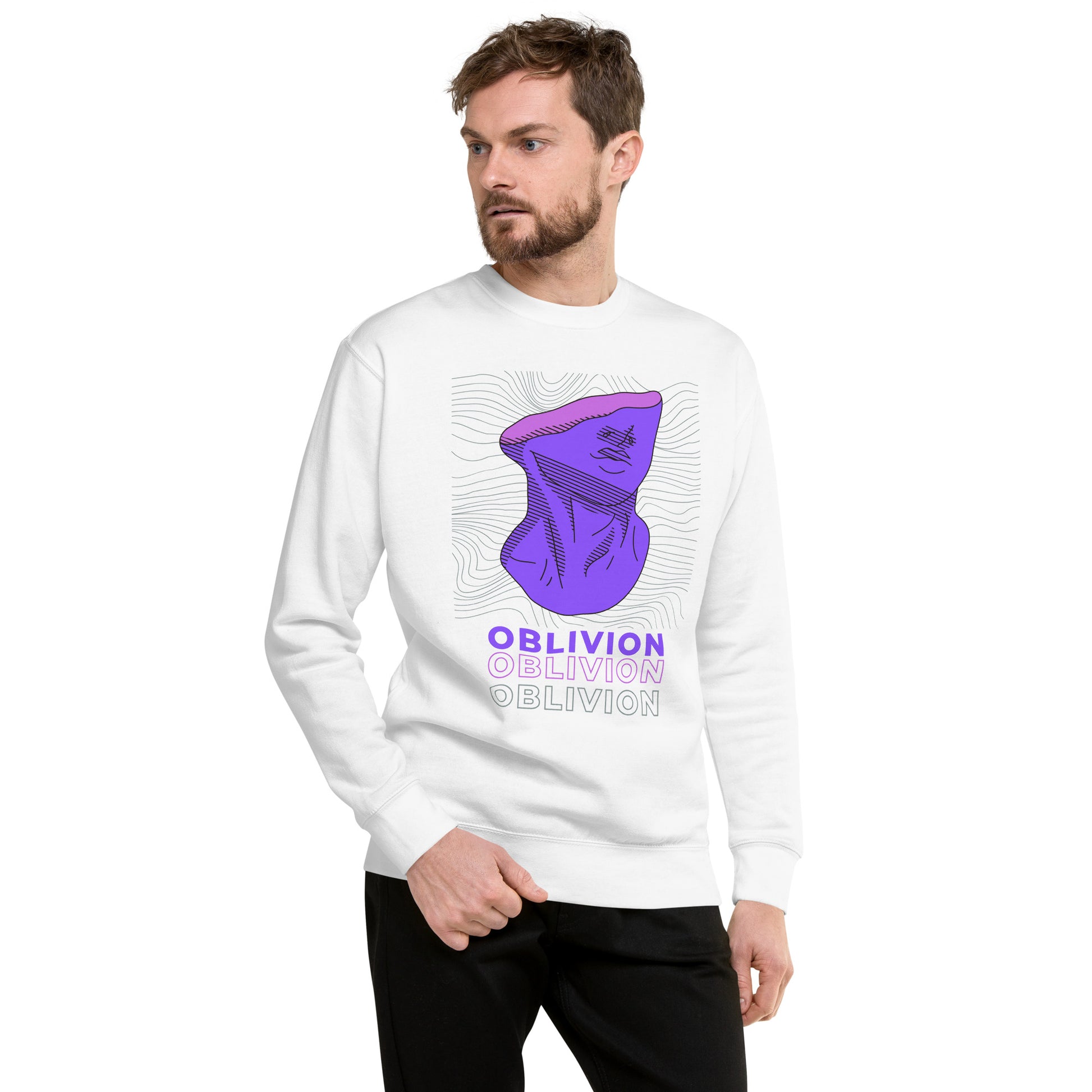 Violet Veil Of Oblivion Sweatshirt - FLAKOUT