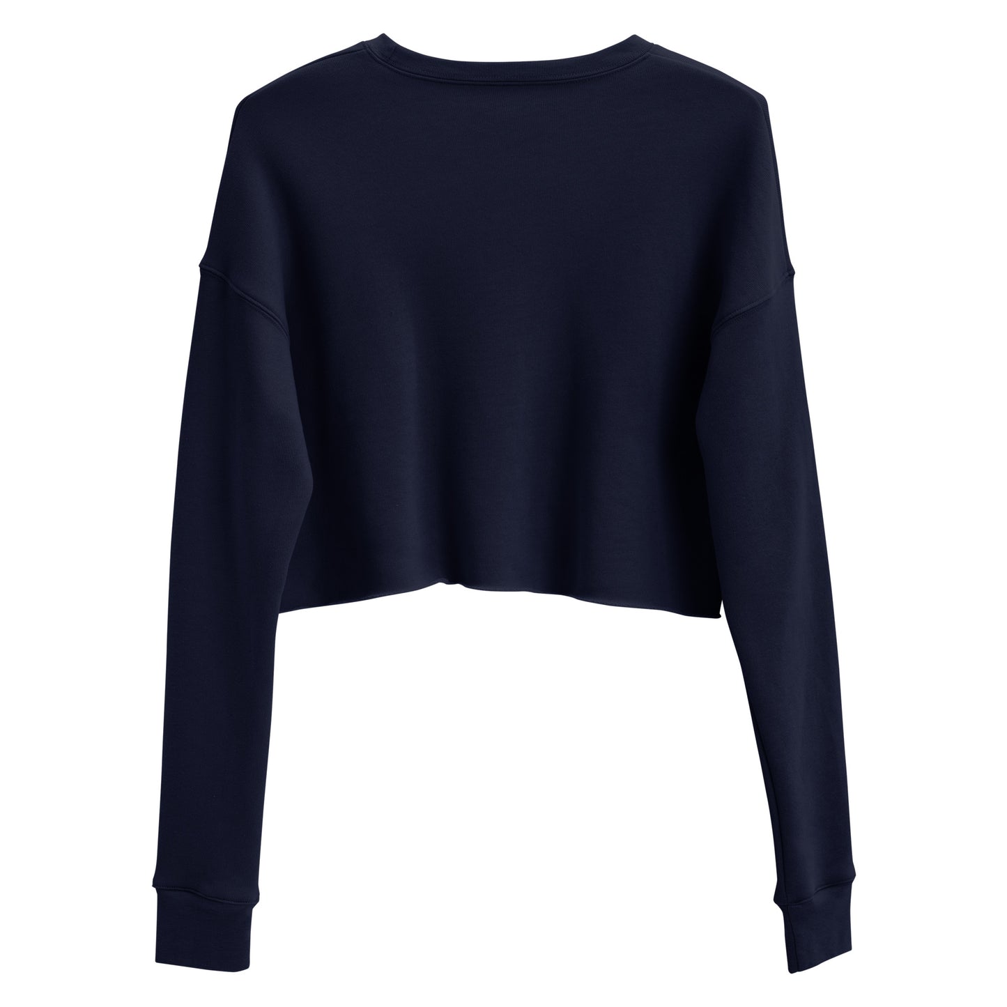 Lunar Eclipsis Women's Crop Sweatshirt - Navy - FLAKOUT