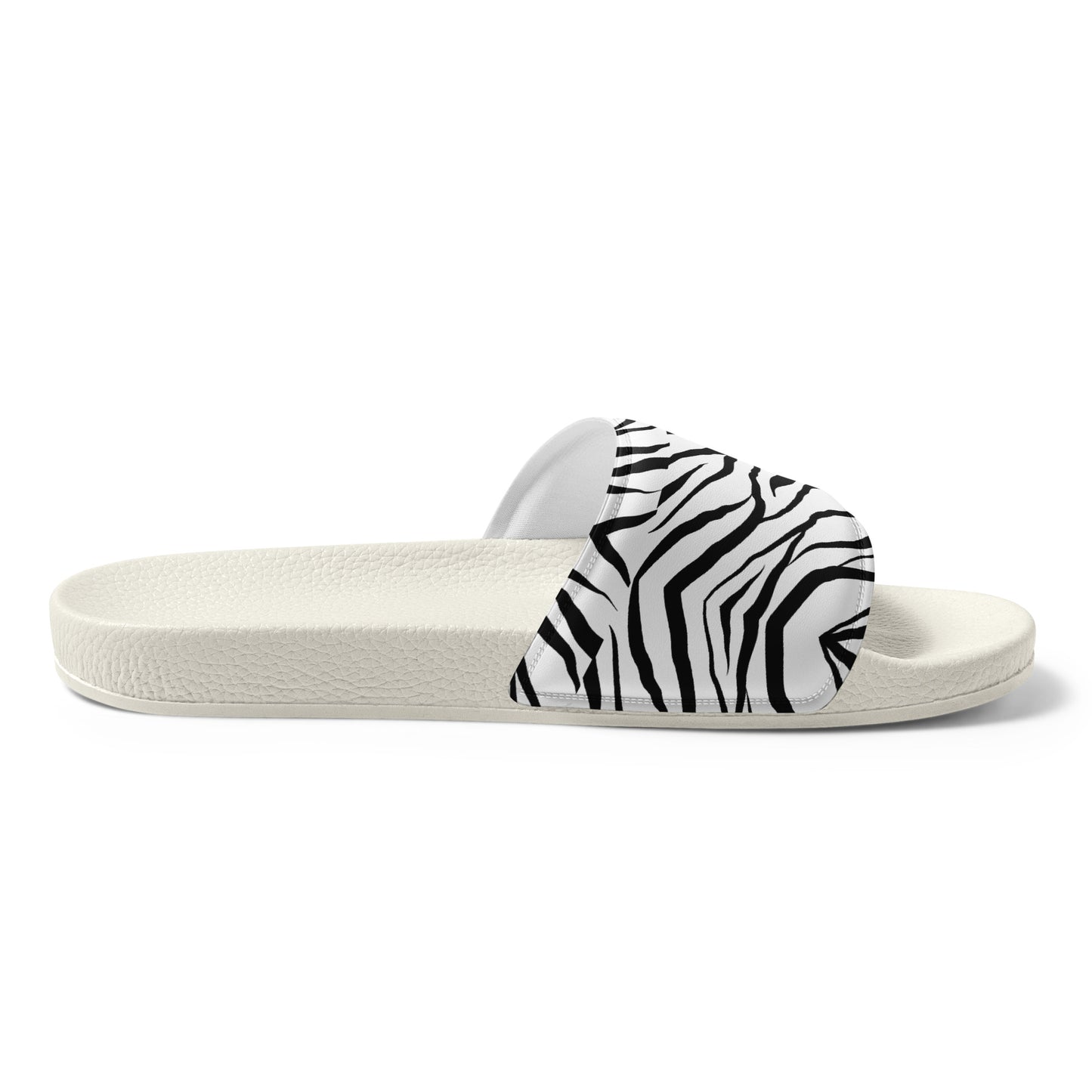 Striped Zebra Vibrance Women's Slides - FLAKOUT