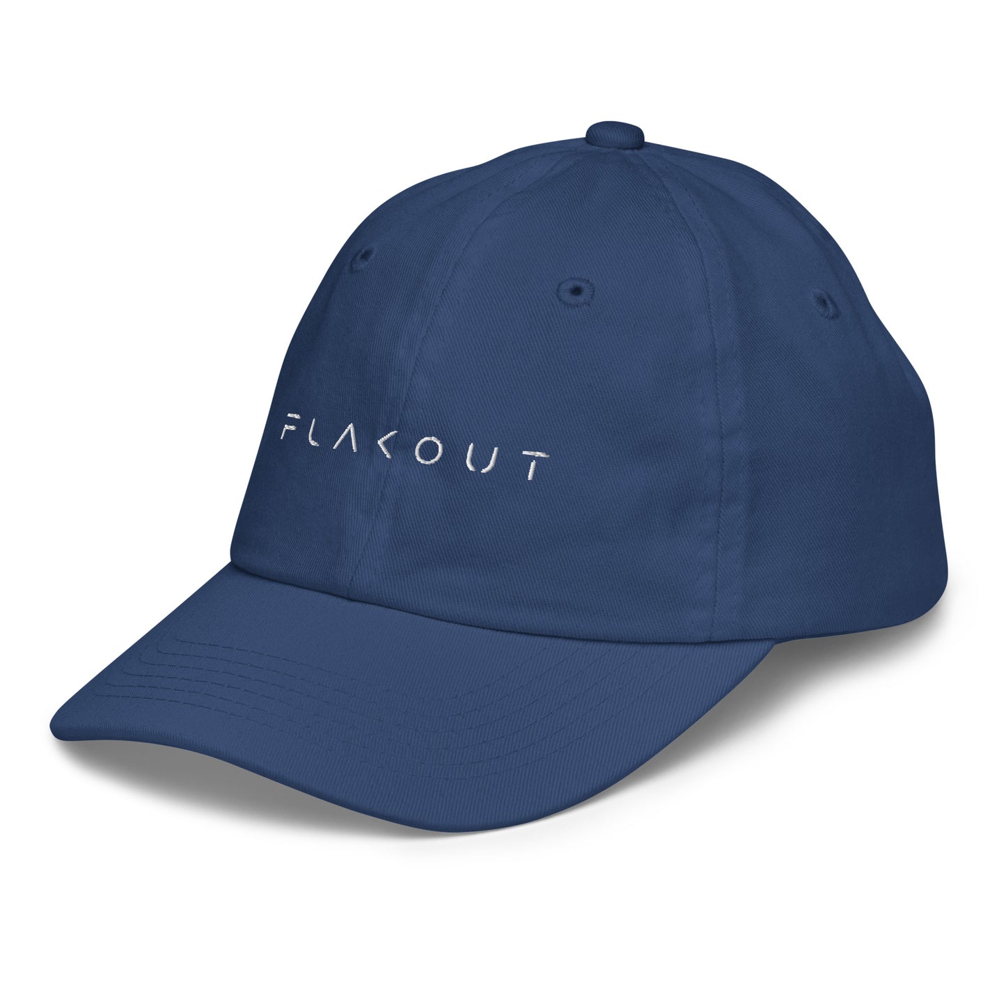 FLAKOUT Logo Embroidered Kid's Baseball Cap