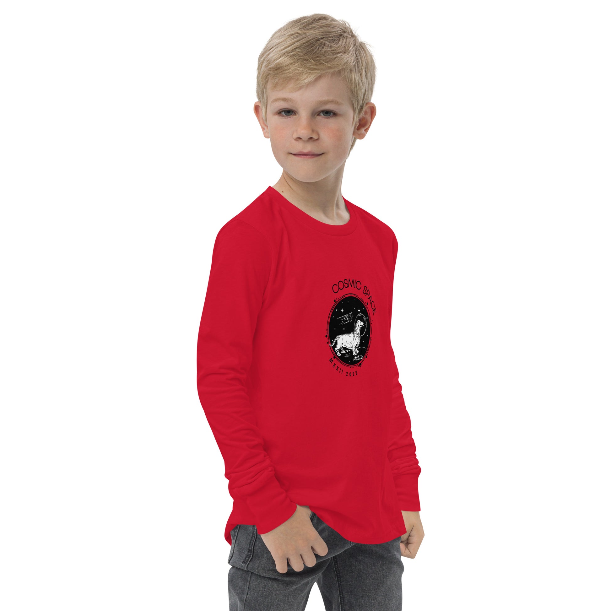 Kid's Long Sleeve Shirt Cosmic Space - FLAKOUT