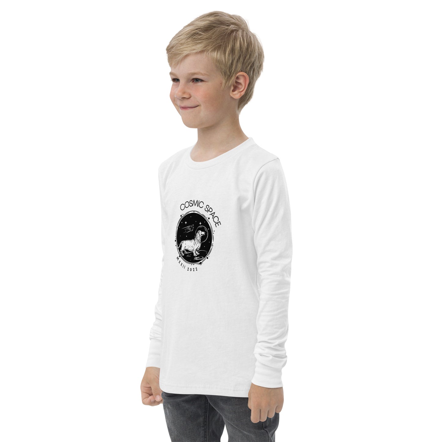 Kid's Long Sleeve Shirt Cosmic Space - FLAKOUT