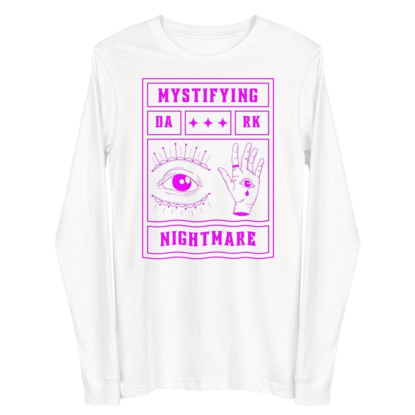 Mystifying Nightmare Shadowy Enigma Long Sleeve Tee - FLAKOUT