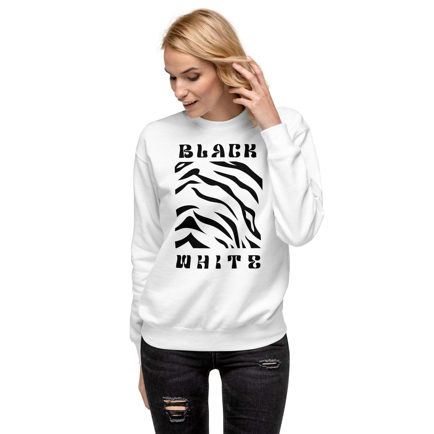 Opulent Onyx Tiger Sweatshirt - FLAKOUT