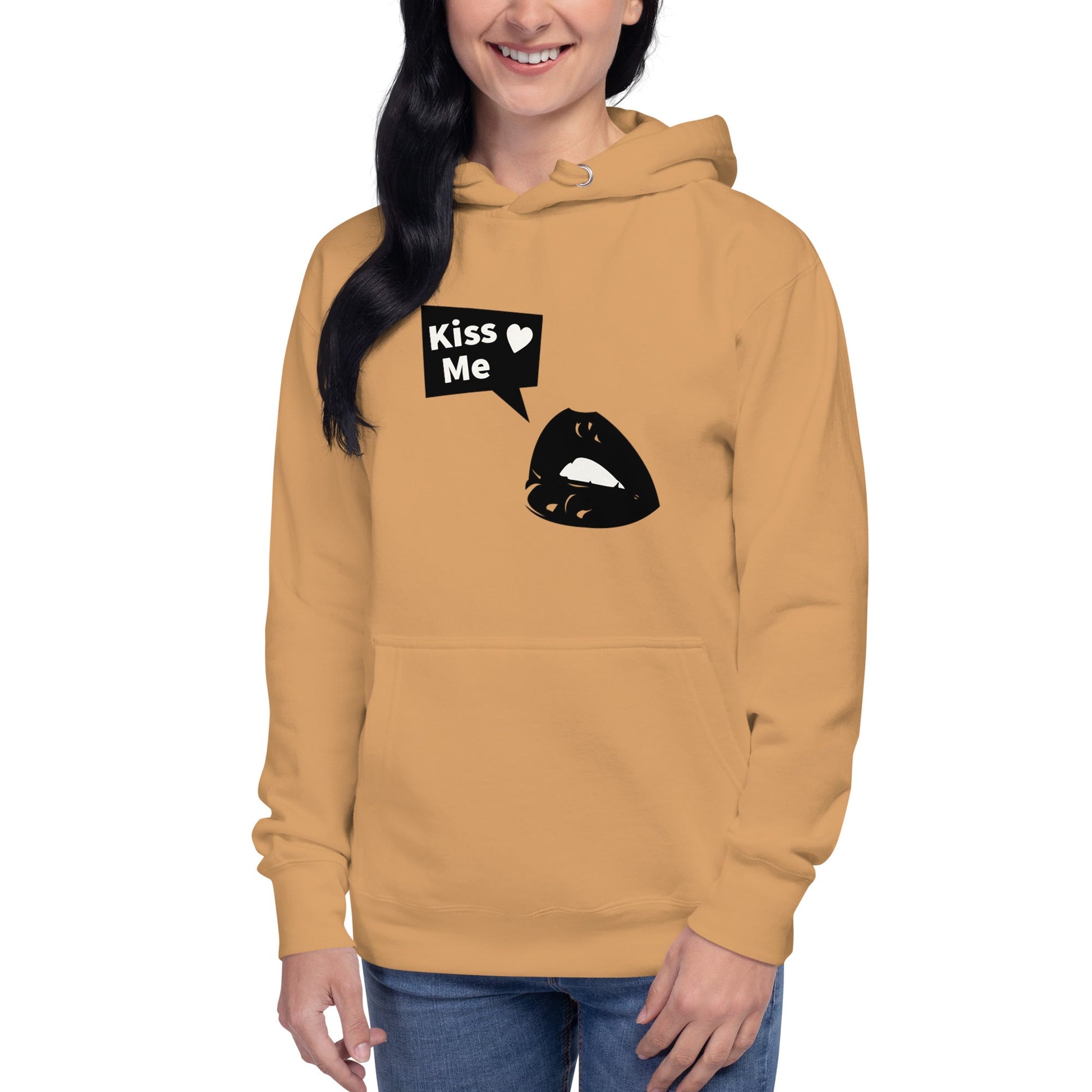 Sweet Talker Kiss Me Women's Hoodie - FLAKOUT